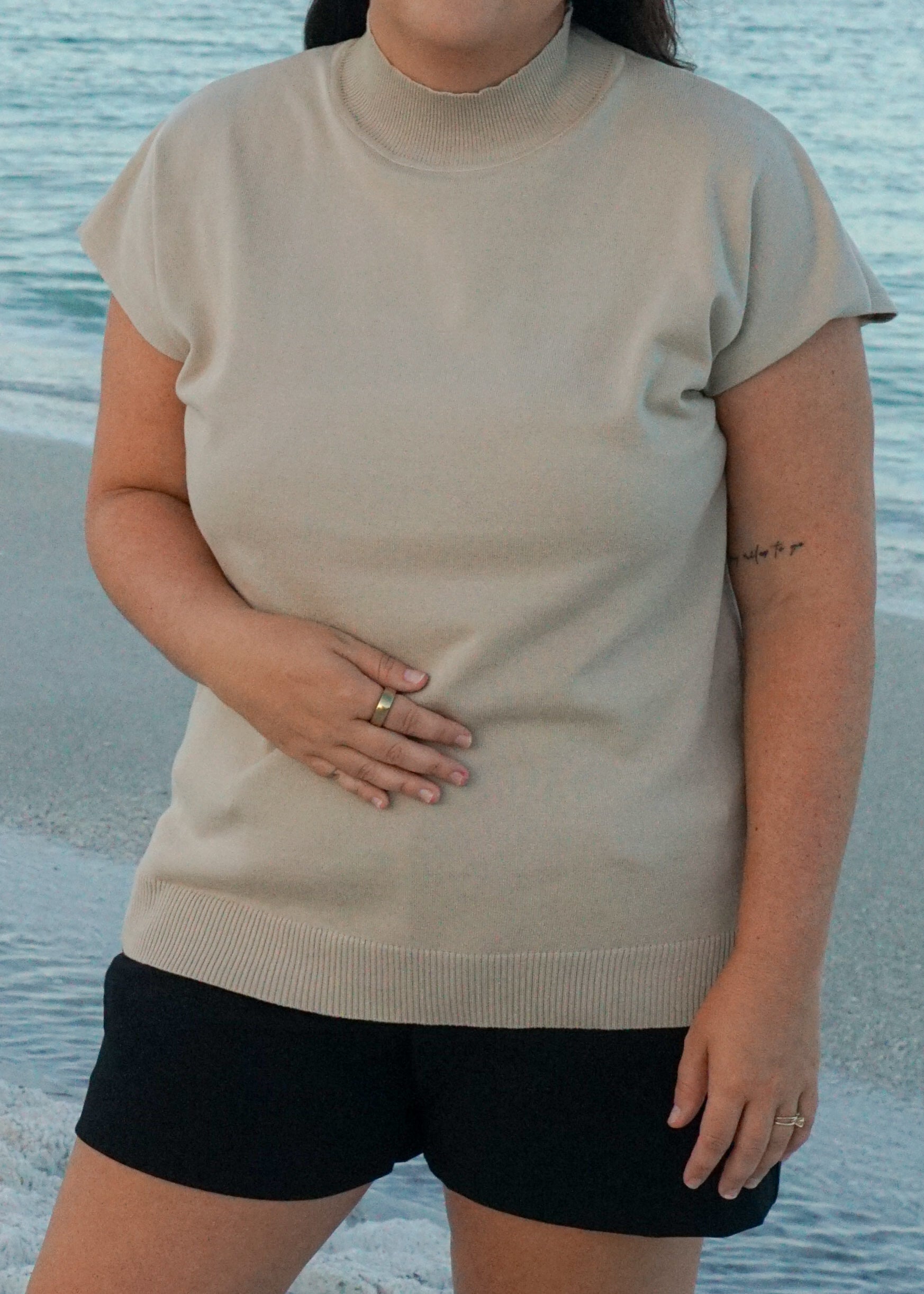 Shannie Top in Oatmeal