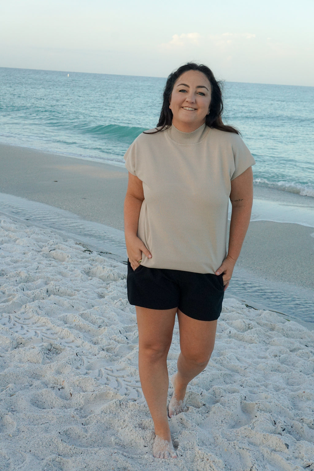 Shannie Top in Oatmeal
