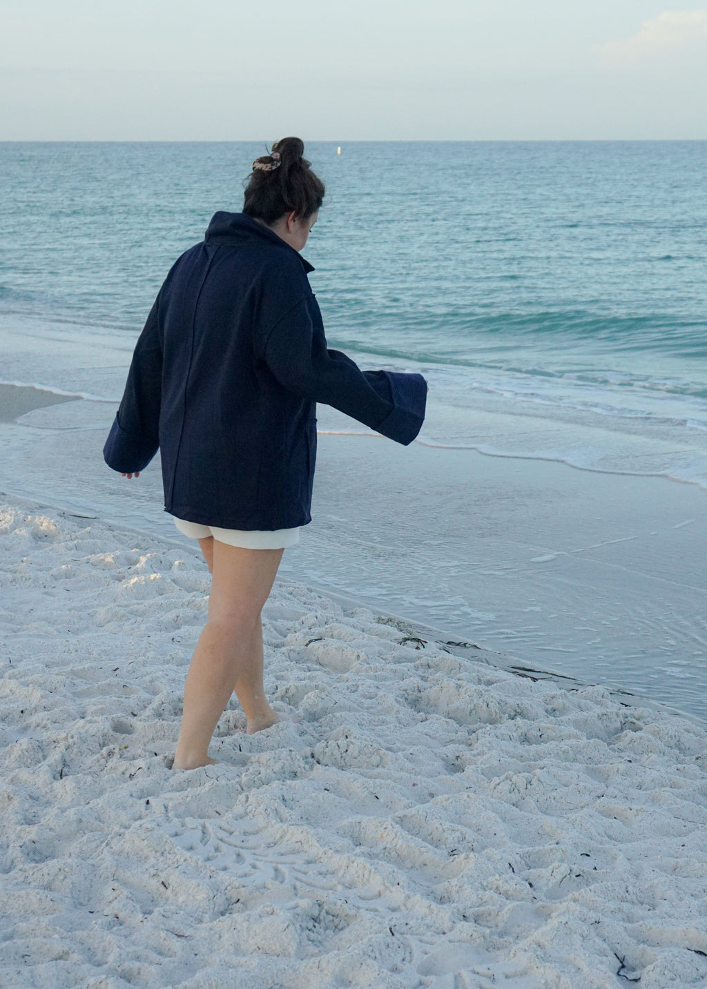 Sally Pullover in Navy